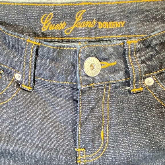 Guess Jeans Women's 29 Doheny Flap Pocket Low Rise Cropped Bootcut Casual Denim - Picture 4 of 15